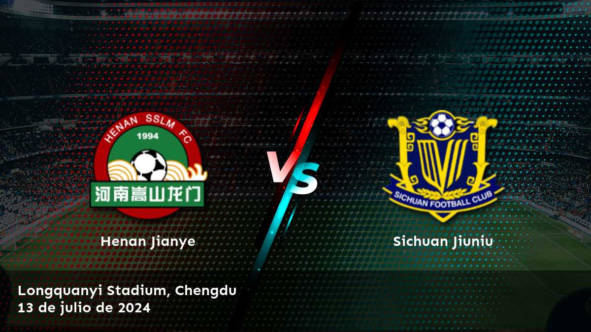 Aprende a apostar en el partido Sichuan Jiuniu vs Henan Jianye con Latinvegas, el mejor lugar para encontrar libros de deportes finos y predicciones impulsadas por inteligencia artificial. ¡Descubre las mejores odds y haz clic para apostar!