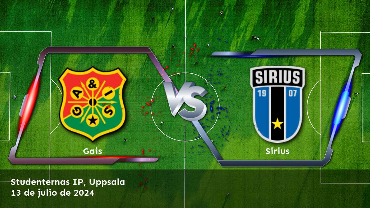 Aprovecha al máximo tus apuestas en el partido entre Sirius vs Gais en la Allsvenskan con Latinvegas, el mejor sitio para encontrar cuotas atractivas y predicciones AI-driven.