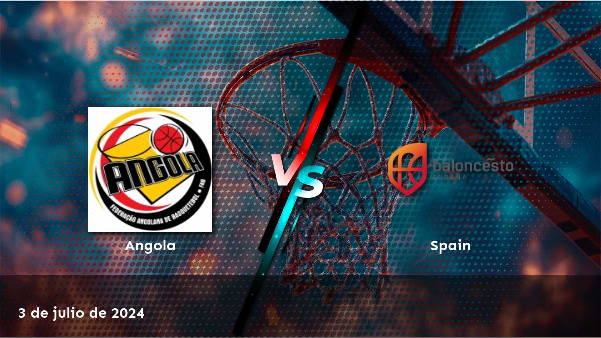 Partido emocionante entre España vs Angola en los Juegos Olímpicos. ¡Aprovecha al máximo tus apuestas con Latinvegas!