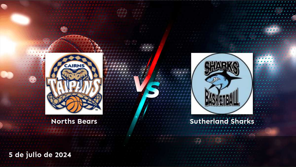 Análisis experto del partido Sutherland Sharks vs Norths Bears, incluyendo Moneyline, sobre/abajo y spread. ¡Aprovecha nuestras selecciones y haz tus apuestas con confianza en Latinvegas!