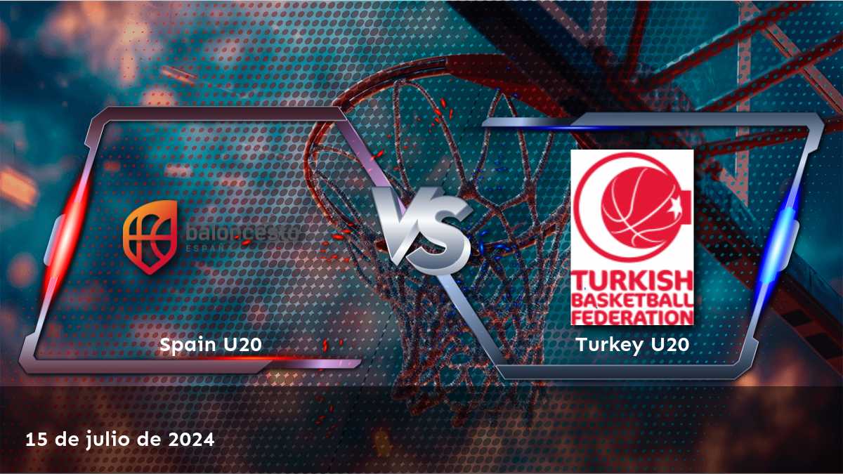 Prepárate para el partido entre Turquía U20 vs. España U20 en la EuroBasket U20. Descubre las mejores opciones de apuestas en Latinvegas.