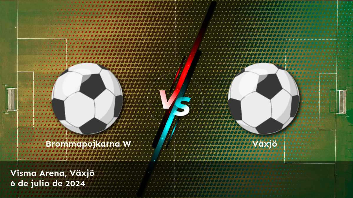 Aproveche al máximo su apuesta en el partido Växjö vs Brommapojkarna W con las predicciones y análisis de Latinvegas.