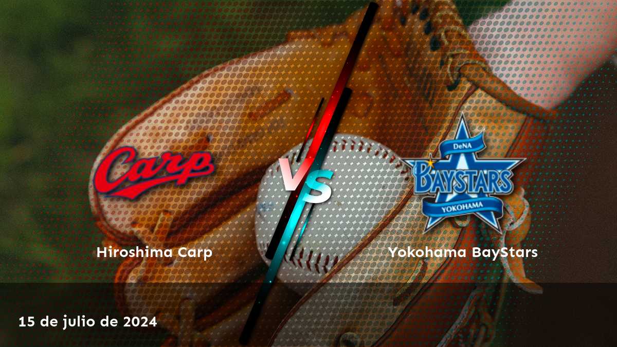 Yokohama BayStars vs Hiroshima Carp: Análisis y predicciones de apuestas para el partido de la liga NPB el 15 de julio de 2024.