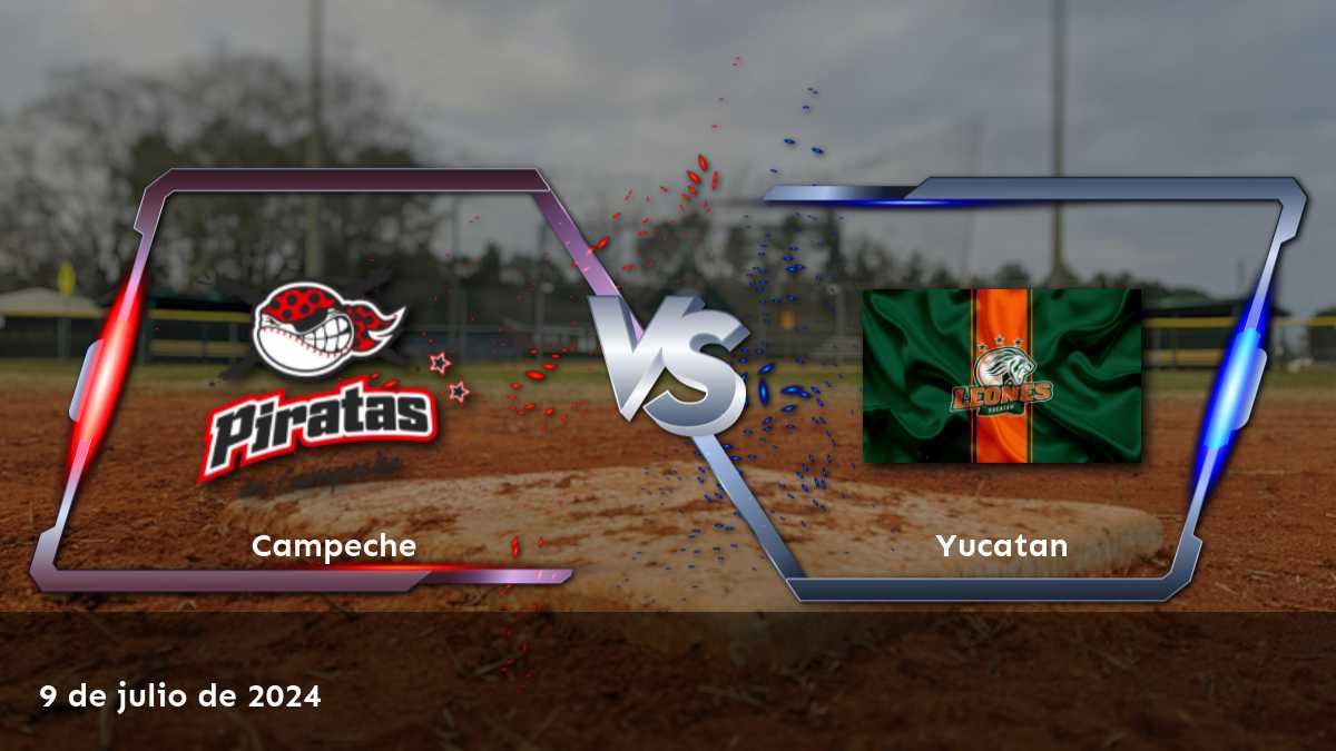 Análisis de la apuesta Yucatan vs Campeche en LMB. ¡Aproveche las mejores odds y predicciones con Latinvegas!